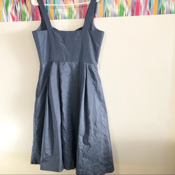 Laundry by Shelli Segal blue dress with belt - Picture 10 of 11